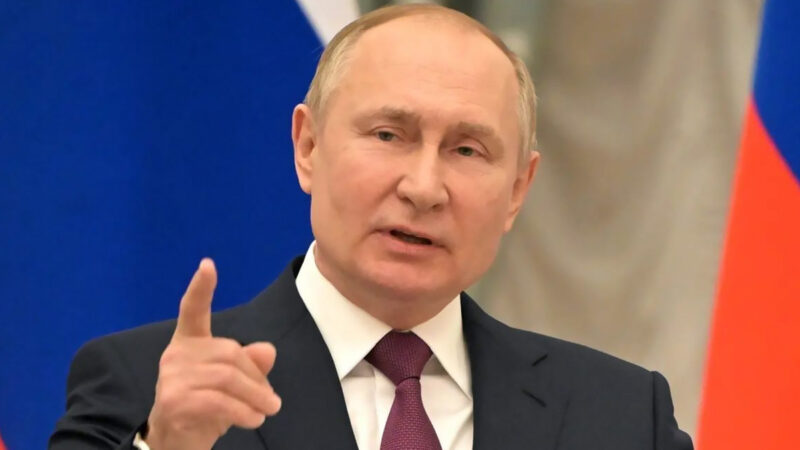 Putin said "There are no prospects" for peace plans to end the Ukrainian conflict