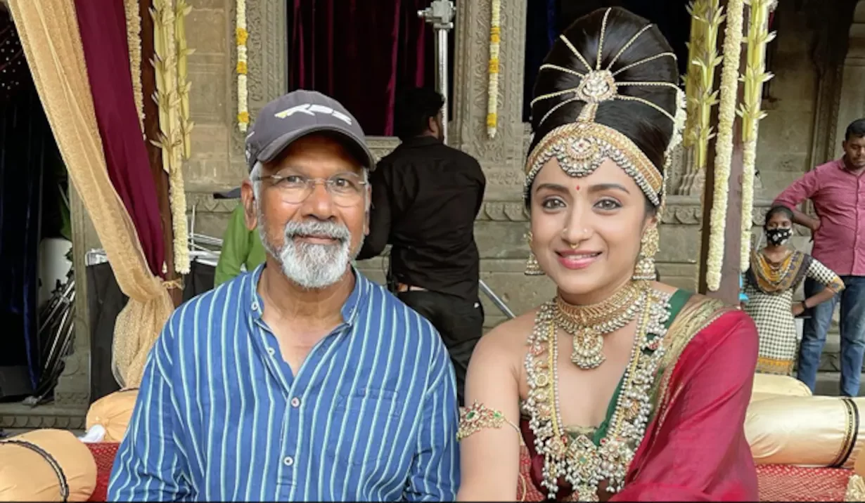 Ponniyin Selvan Star Trisha Shares A Pic With Director Mani Ratnam, Says "Thank You Sir For It All"