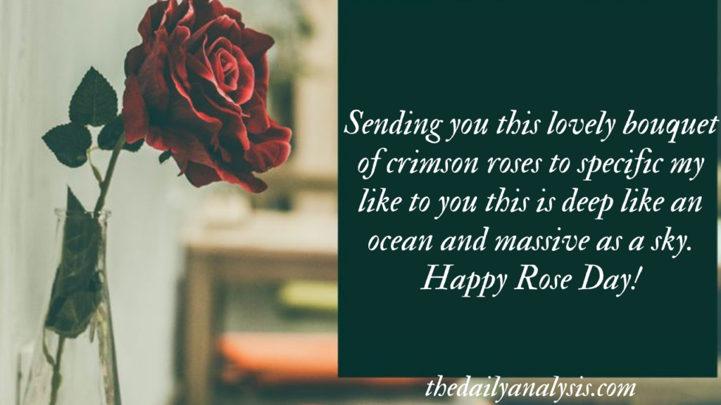 Rose Day Quotes, Wishes and Messages