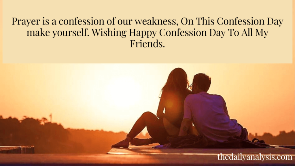 Happy Confession Day 2023: Messages, Quotes and wishes