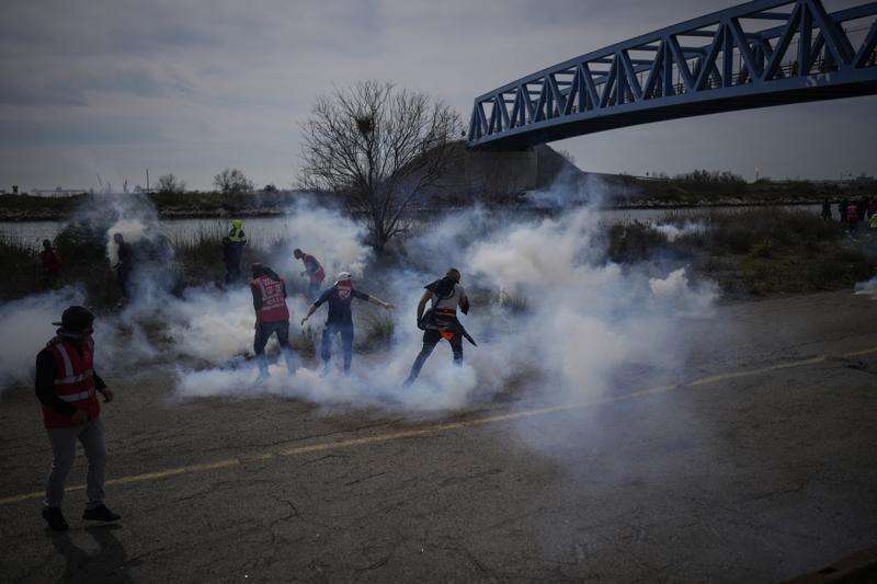 French Protests Drag on After Macron's Pension Plan Push