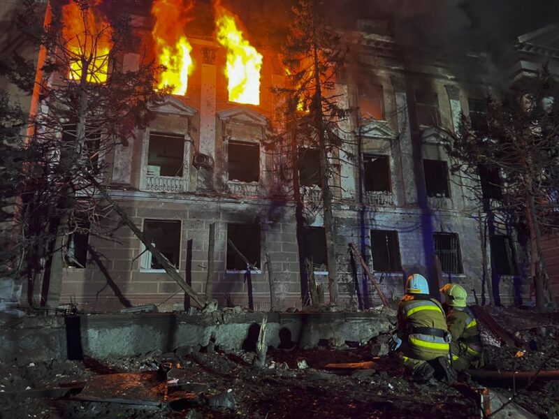 Air raid alerts issued throughout Ukraine, explosions reported